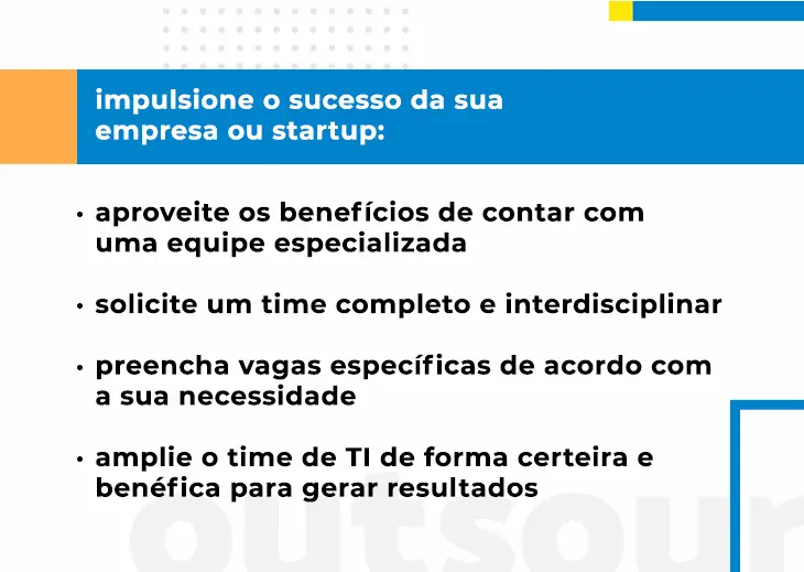 Serviço de outsourcing da Onebrain